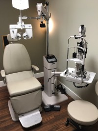 Finished, New ophthalmic equipment install and removal of old ophthalmic equipment