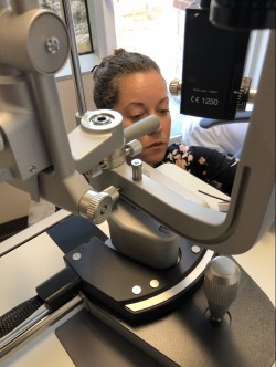 Haag Streit slit lamp install