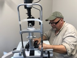 Haag Streit 900BI slit lamp install