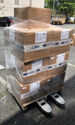 Delivery of digital chart projectors