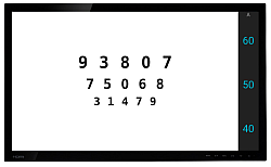 digital chart